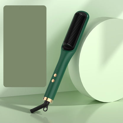 2-in-1 Anion Hair Curl & Straight Comb