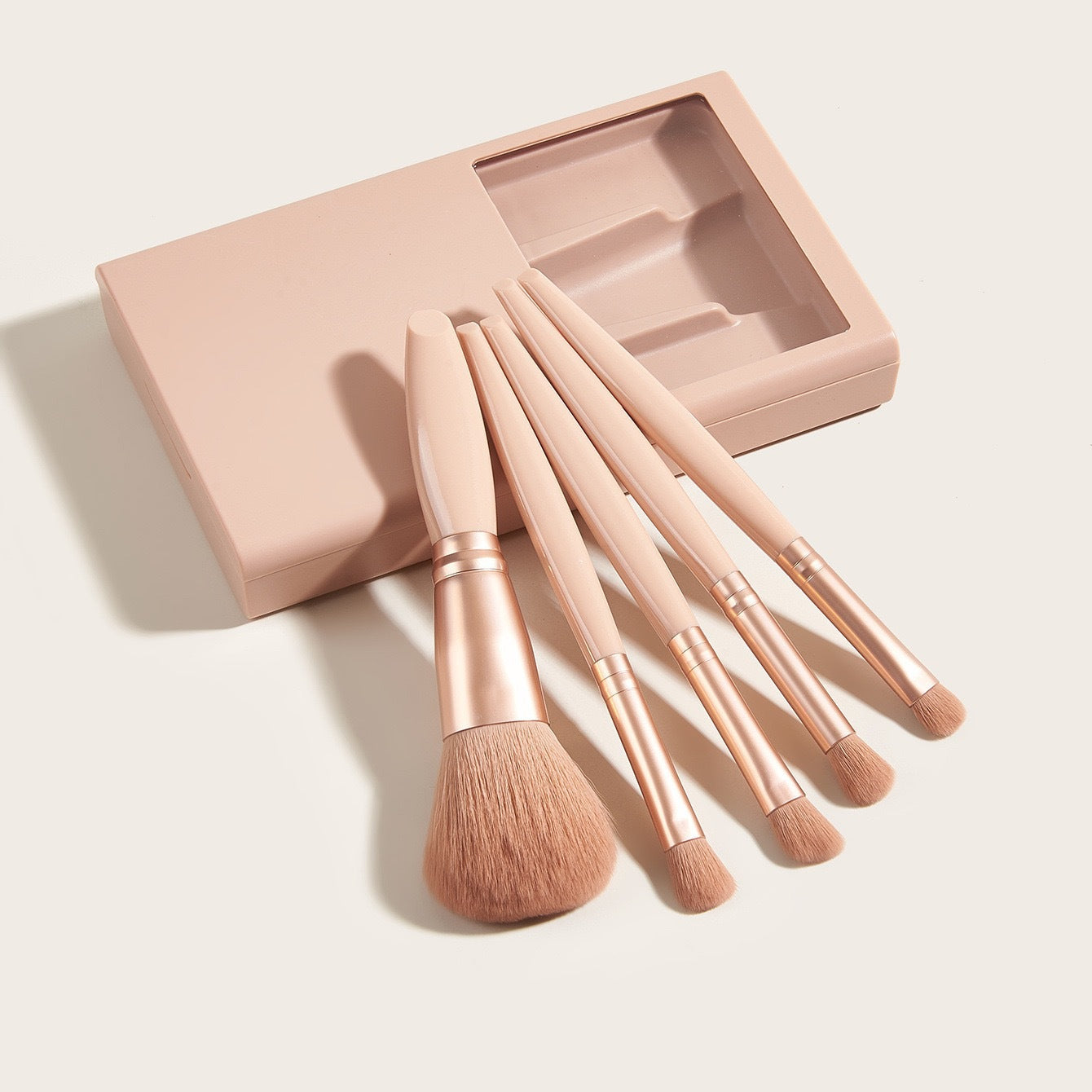 5PCS Travel Makeup Brush Kit