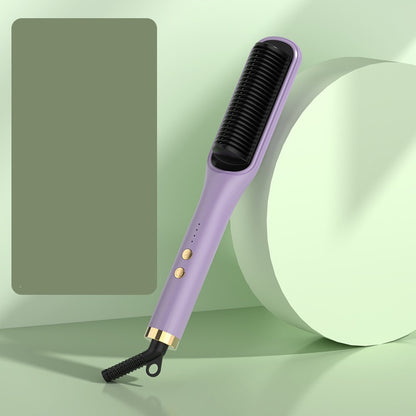 2-in-1 Anion Hair Curl & Straight Comb